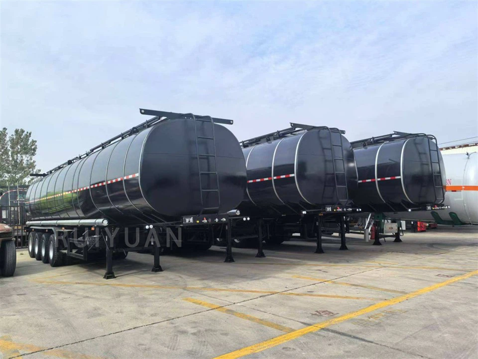 Asphalt tanker trailer (4)