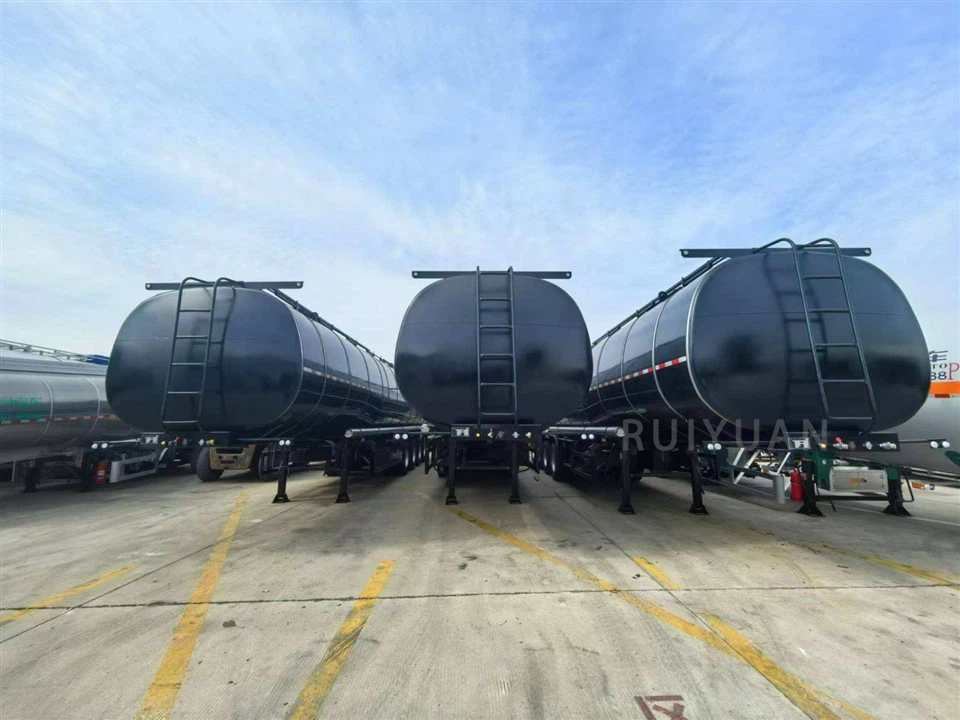 Asphalt tanker trailer (5)